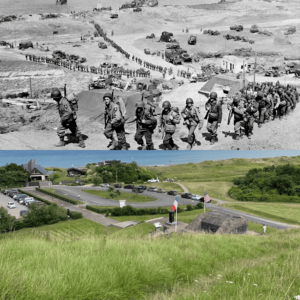 Bunker du Ruquet (WN65) Avant - Après